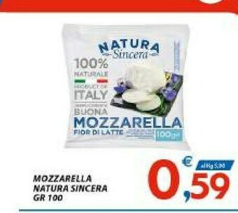 Vivo Supermercati Natura Sincera Mozzarella offerta