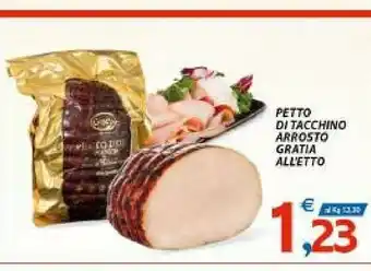 Vivo Supermercati Petto Di Tacchino Arrosto Gratia offerta