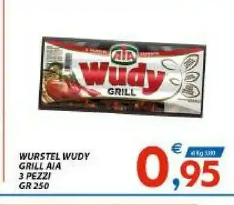 Vivo Supermercati Aia Wudy Grill Puro Suino 250 G(ml) offerta