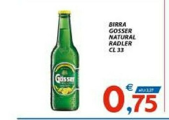 Vivo Supermercati Gösser - Birra Natur Radler 330 G(ml) offerta