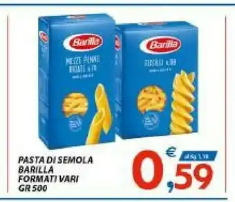 Vivo Supermercati Barilla Pasta Di Semola 500 G offerta