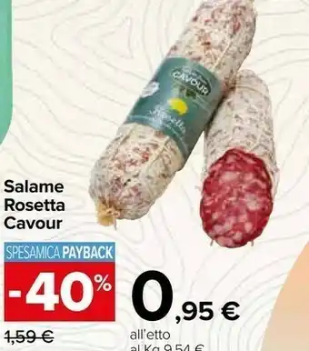 Cavour Salame Rosetta