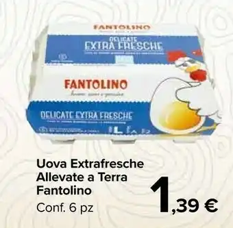 Carrefour Market Fantolino Uova Extrafresche Allevate A Terra offerta