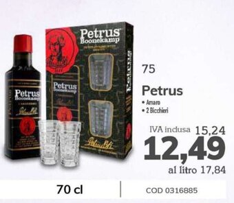Petrus Amaro 70 cl