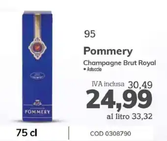 Pommery Champagne Brut Royal 75 cl
