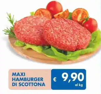 MD Discount Maxi Hamburger di Scottona offerta