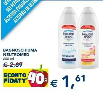 Esselunga Ultima Bagnoschiuma offerta