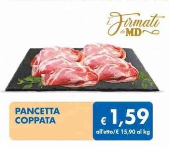MD Discount Pancetta Coppata offerta