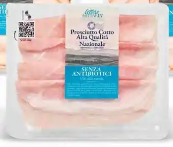 MD Discount Lettere Dall'Italia Prosciutto Cotto Nazionale - alta qualità g 100 offerta