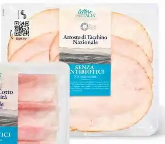 MD Discount Lettere Dall'Italia Arrosto di Tacchino Nazionale g 100 offerta