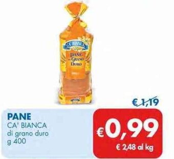 Ca' Bianca Pane di grano duro g 400
