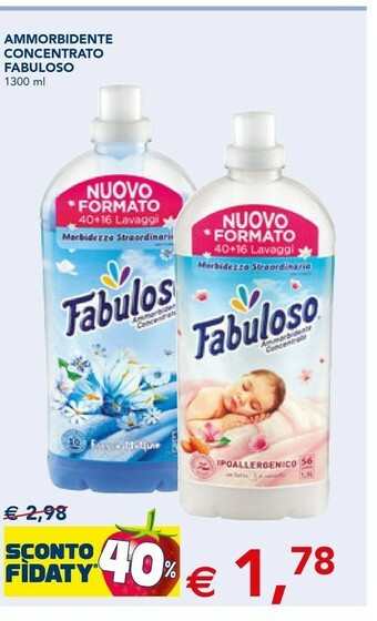 Esselunga Fabuloso Ammorbidente offerta
