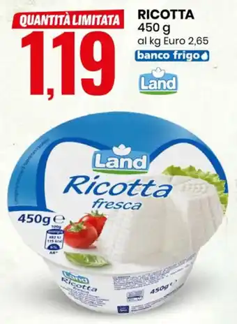 Eurospin Ricotta 450 g offerta