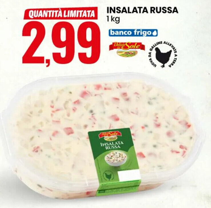 Insalata Russa 1 kg offerta di Eurospin