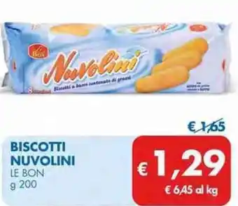 MD Discount Le Bon Biscotti Nuvolini g 200 offerta