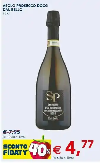 Esselunga Dalbello Asolo Prosecco Docg 75 Cl offerta