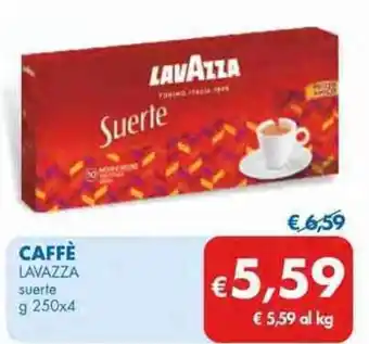 Lavazza Caffè suerte g 250x4