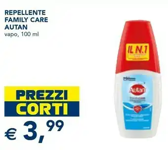 Esselunga Autan Antizanzare offerta