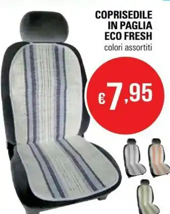 Coprisedile In Paglia Eco Fresh