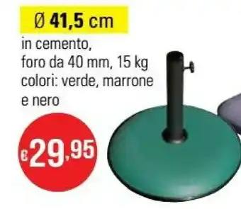 Basi Per Ombrellone In Cemento