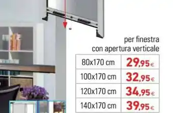 La Prealpina Zanzariere A Rullo Per Finestra offerta