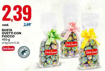 Eurospin Busta Ovetti Con Fiocco 450 g offerta