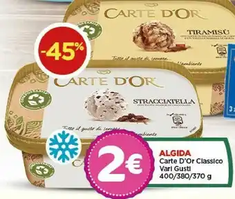 Crai Algida Carte D'or Classico offerta