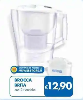 Brocca Brita con 2 ricariche
