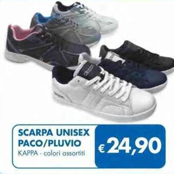 MD Discount Kappa Scarpa Unisex Paco/Pluvio offerta