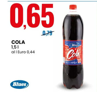 Eurospin Blues Cola 1,5 L offerta