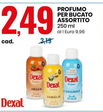 Dexal Profumo Per Bucato Assortito 250 ml