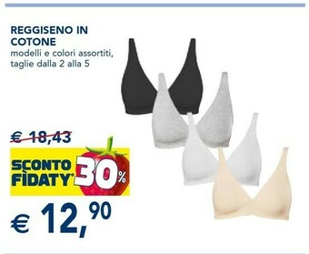 Esselunga Reggiseno offerta