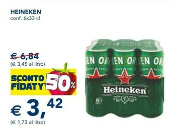 Esselunga Heineken Birra 330 G(ml) offerta
