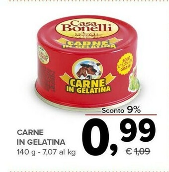 Todis Casa Bonelli - Carne In Gelatina offerta