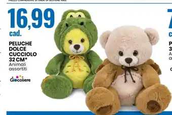 Eurospin Peluche Dolce Cucciolo 32 cm. offerta