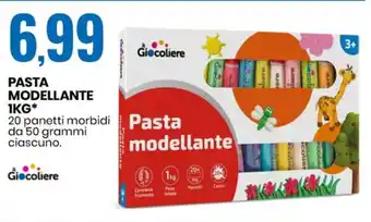 Eurospin Giecoliere Pasta Modellante 1 kg offerta