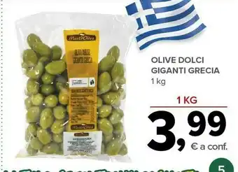 Todis Olive Dolci Giganti Grecia offerta