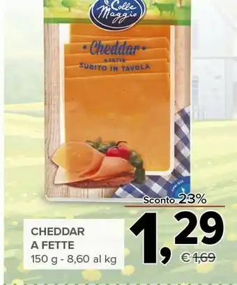 Todis Cheddar A Fette offerta