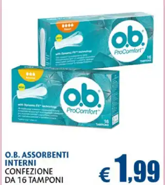 o.b. Assorbenti Interni