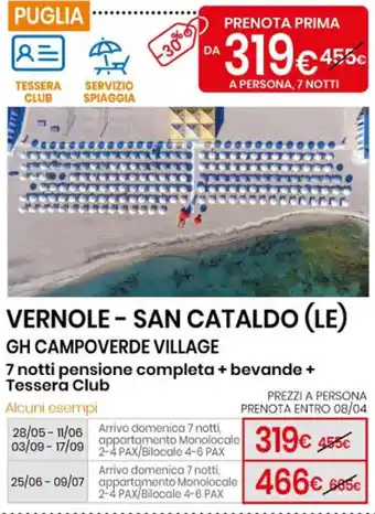 Vernole San Cataldo GH Campoverde Village