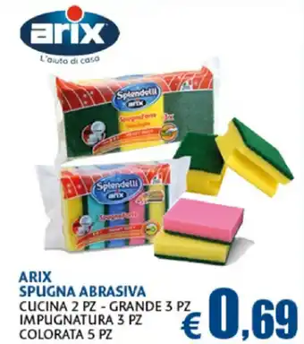 Arix Spugna Abrasiva 2pz.