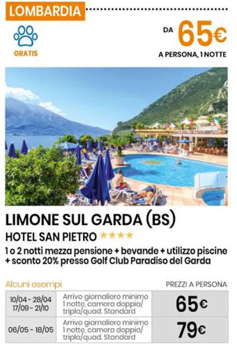 Limone Sul Garda (BS) Hotel San Pietro