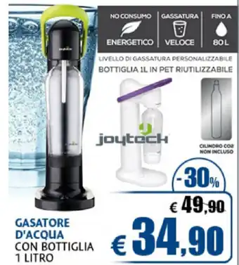 Casa & Co Joyteck Gasatore D'Acqua 1 litro offerta