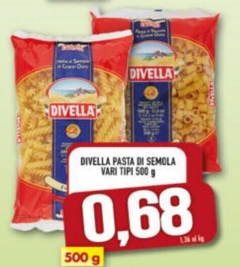 Divella Pasta di Semola vari tipi 500 g
