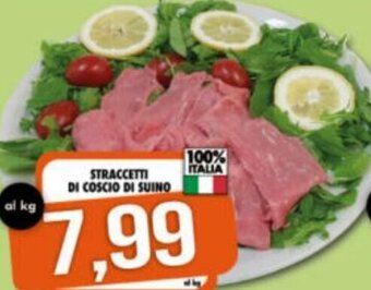 MA Supermercati Straccetti di Coscio di Suino offerta
