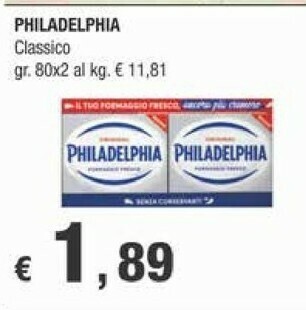 Crai Philadelphia Formaggio spalmabile offerta