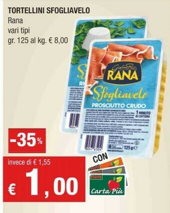 Crai Rana Pasta ripiena offerta