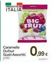 Carrefour Dufour - Caramelle Big Fruit Gelee 180 G(ml) offerta