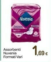 Carrefour Nuvenia Assorbenti offerta