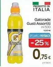 Carrefour Gatorade Bevande Analcoliche offerta